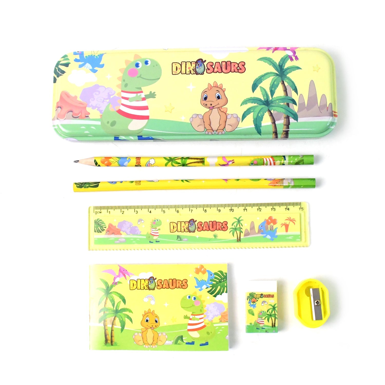 Dinosaur Printed Kids Stationery (Set) Dinosaur Printed Kids Stationery (Set)